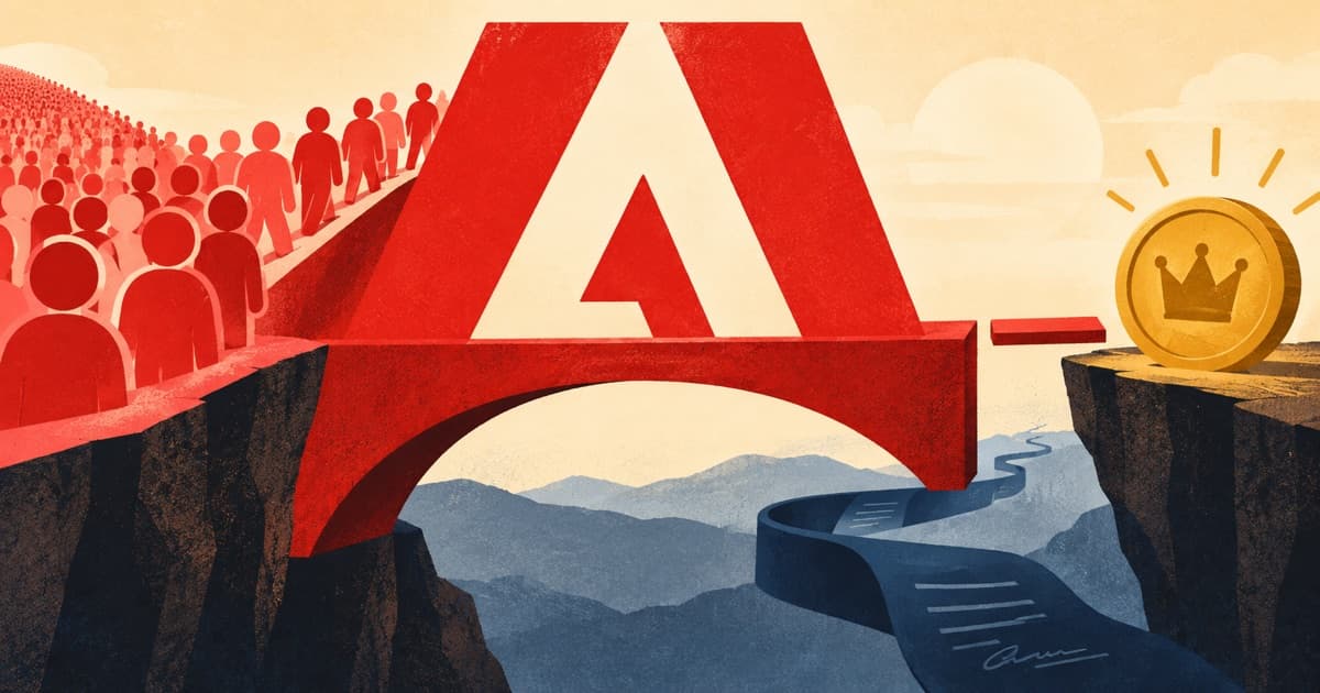 Editorial illustration for Adobe (ADBE) Q3 2026: Freemium Growth Gains Paid Proof