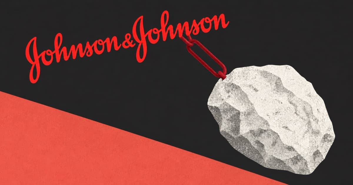 Editorial illustration for Johnson & Johnson (JNJ) Q3 2026 Earnings: $5.5B Ovarian Talc Settlement