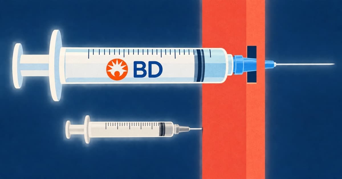 Editorial illustration for BD Section 232 Tariff Exemption: ICU Medical, Medline, Cardinal Exposure