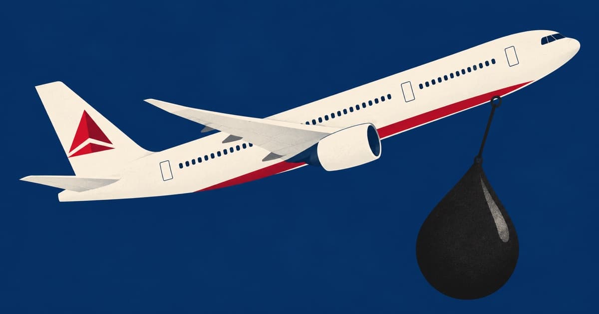 Editorial illustration for Delta Air Lines (DAL) Q3 2026: Unit Revenue Up 15%, Margin Misses on Fuel